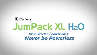 Cobra JumPack XL H2O Jump Starter - Never Be Powerless