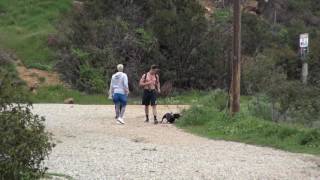Justin Bieber and Ashley moore have a Great Hike in Burbank