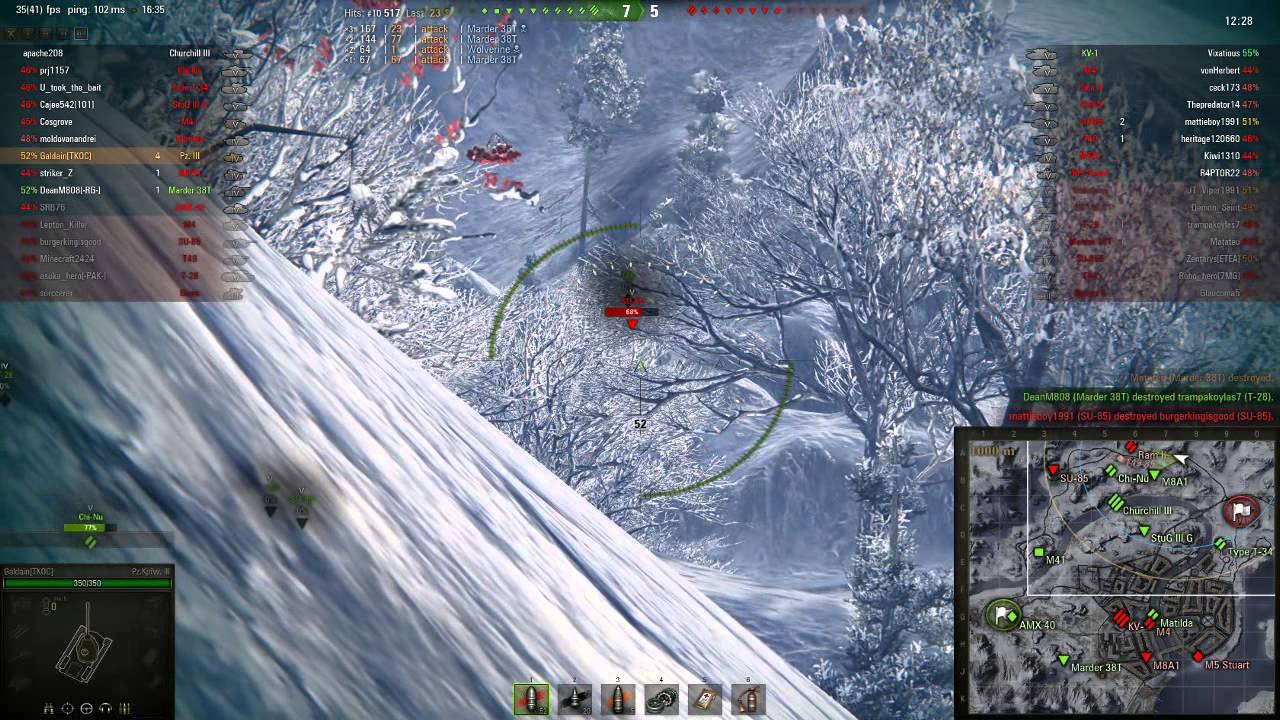 ► World of Tanks: Pz.Kpfw. III, German Tier IV medium tank [8 kills,  1159 dmg]