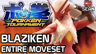 Pokken Tournament: Blaziken ENTIRE MOVESET & FINISHER Pokken Tournament: Blaziken ENTIRE MOVESET & FINISHER