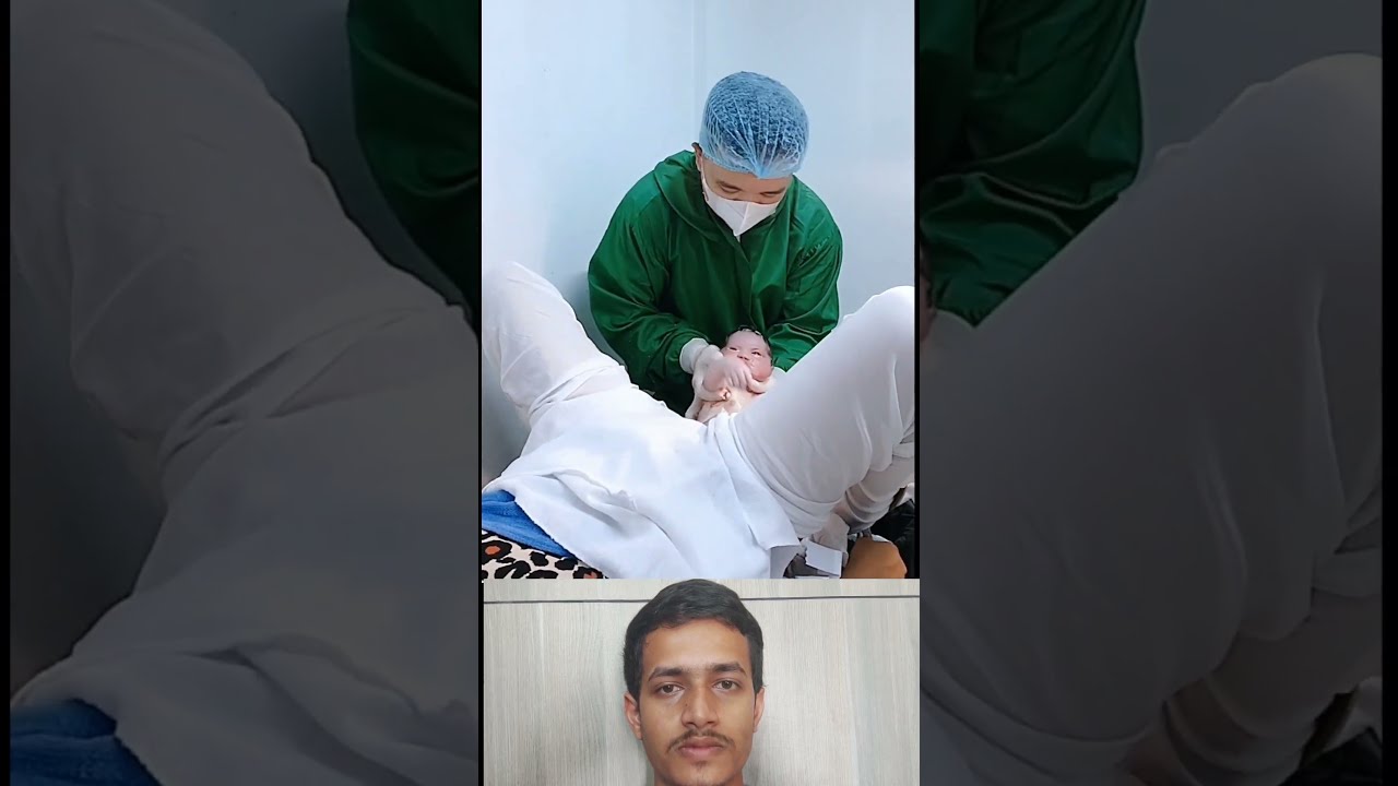  PAINFULL Lady Giving Birth To Newborn Baby Boy And Both Are Safe Shorts Short New