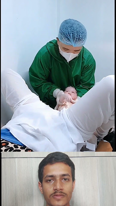 😥PAINFULL😥 lady giving birth to newborn baby boy and both are safe 😘💕! #shorts #short #newborn #new