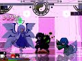〖MUGEN〗(Filler) Black Hong Meiling and Wakasagihime vs Sekibanki, Patchouli Knowledge and Sariel