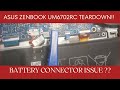 ASUS ZENBOOK PRO TEARDOWN  UM6702- 17.3 INCHES LAPTOP / DISASSEMBLY AND ADD 2ND SSD