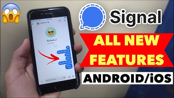 Signal App All New Features | How To Use All Features of Signal Private Messenger