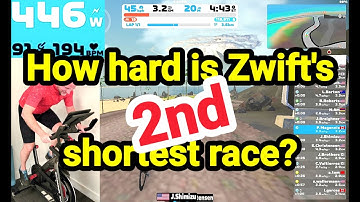 How Hard is Zwift