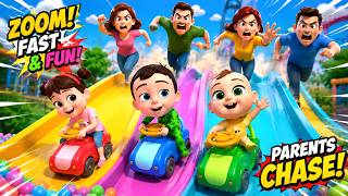 Amusement Park Song | Fun Roller Coaster Ride, Carousel - Kids Songs & Nursery Rhymes