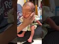 新生児のゲップのときの顔Face when burping a newborn#赤ちゃん #baby #shorts #新生児#げっぷ#可愛い