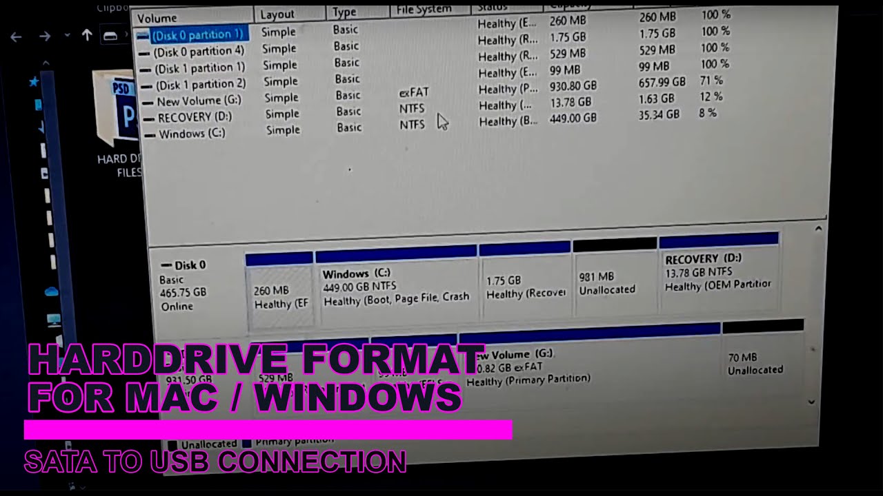 TURN YOUR OLD LAPTOP HARD DRIVE INTO AN EXTERNAL DRIVE / FORMATTED