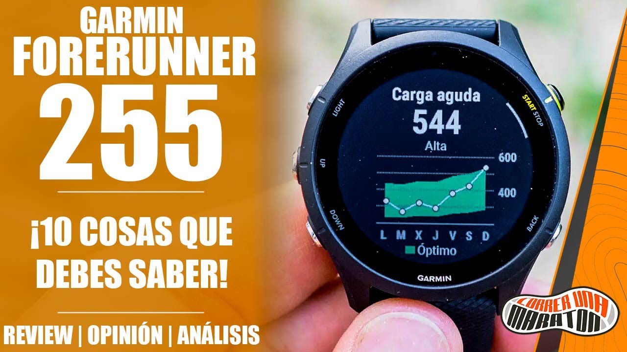 Reloj deportivo  Garmin Forerunner 255 S, Rosa, Pantalla 1.3, Garmin  Pay™, Bluetooth, Autonomía 12 días modo reloj inteligente y 26h en modo GPS