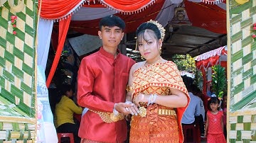 PHONG TỤC LỄ CƯỚI DÂN TỘC KHMER THEO PHONG TỤC TRUYỀN THỒNG ( CÔ DÂU HUỲNH NHƯ - CHÚ RỂ THANH TÂM)