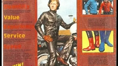 James May was a model for a motorcycle magazine