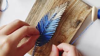 Rainbow Leaf Feather - Excerpt Crafting