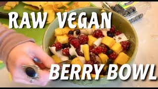 Raw Vegan Berry Bowl W Araz Cosette Demille