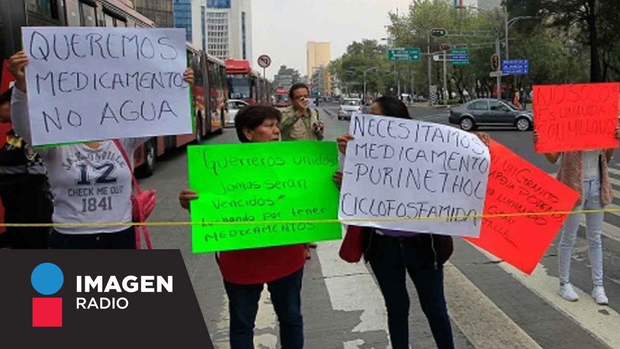 Continúa desabasto de medicamentos oncológicos en el IMSS - YouTube