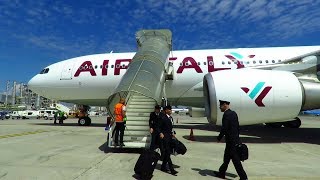 TRIP REPORT | FIRST Air Italy A330 (ECONOMY) | Rome FCO to Milan MXP | Empty Flight!