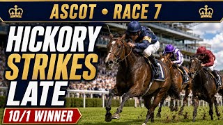 Hickory Strikes Late at 10/1! | Ascot Race 7 Full Result & Analysis 2026