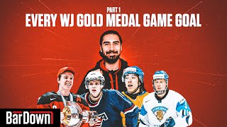 EVERY WORLD JUNIOR GOLD MEDAL GAME GOAL OF THE DECADE PART 1
