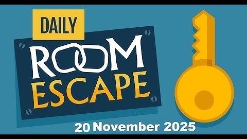 Daily Room Escape 20 November 2025