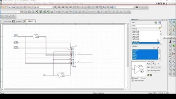 Full #Adder using #multiplexer #PSPICE #simulation