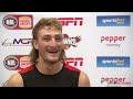Press conference with Hawks' Daniel Grida