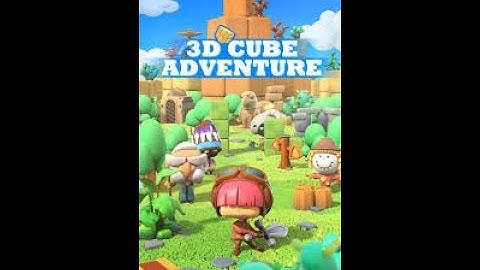 3D Cube Adventure: Puzzle Game android game first look gameplay español 4k UHD