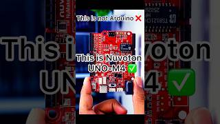Better than Arduino?Nuvoton MCU in 30 sec#electronics #arduino #embeddedsystems #hindi