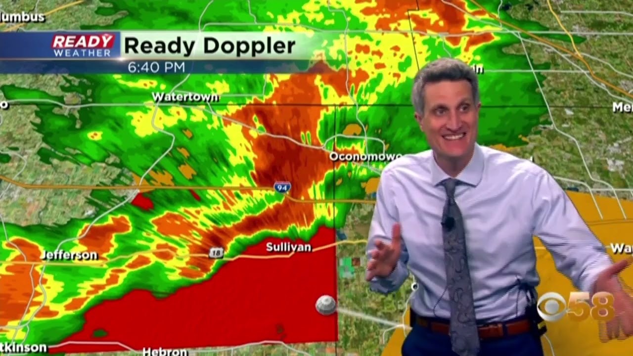 WDJT CBS 58 Milwaukee Severe Weather Coverage February 8, 2024