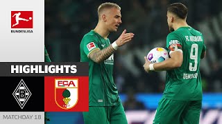 Augsburg Turns The Game Around! | Borussia M’gladbach - Augsburg 1-2 | Highlights | Bundesliga