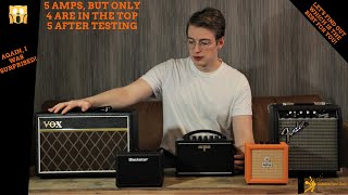 4 Best Guitar Amplifiers Under $100 - Watch Before You Buy!