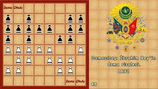 Turkish Draughts | Draughts treatise of Damacıbaşı İbrahim Bey. № 48. screenshot 5