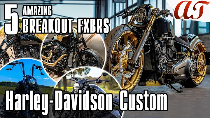 5 AMAZING Harley-Davidson BREAKOUT FXBRS Custom [4K] * A&T Design