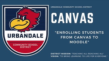 Canvas to Moodle Student Enrollment
