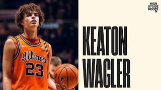 Keaton Wagler (Illinois) // Deep Range Shooting