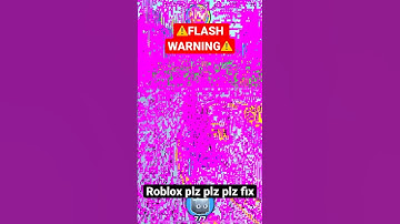 Roblox please fix #pink #screen #glitch #roblox #mobile @Roblox