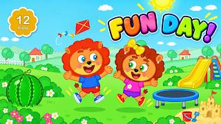 Lion Cartoon for Kids | 10 Full Episodes | Eva the Little Lion