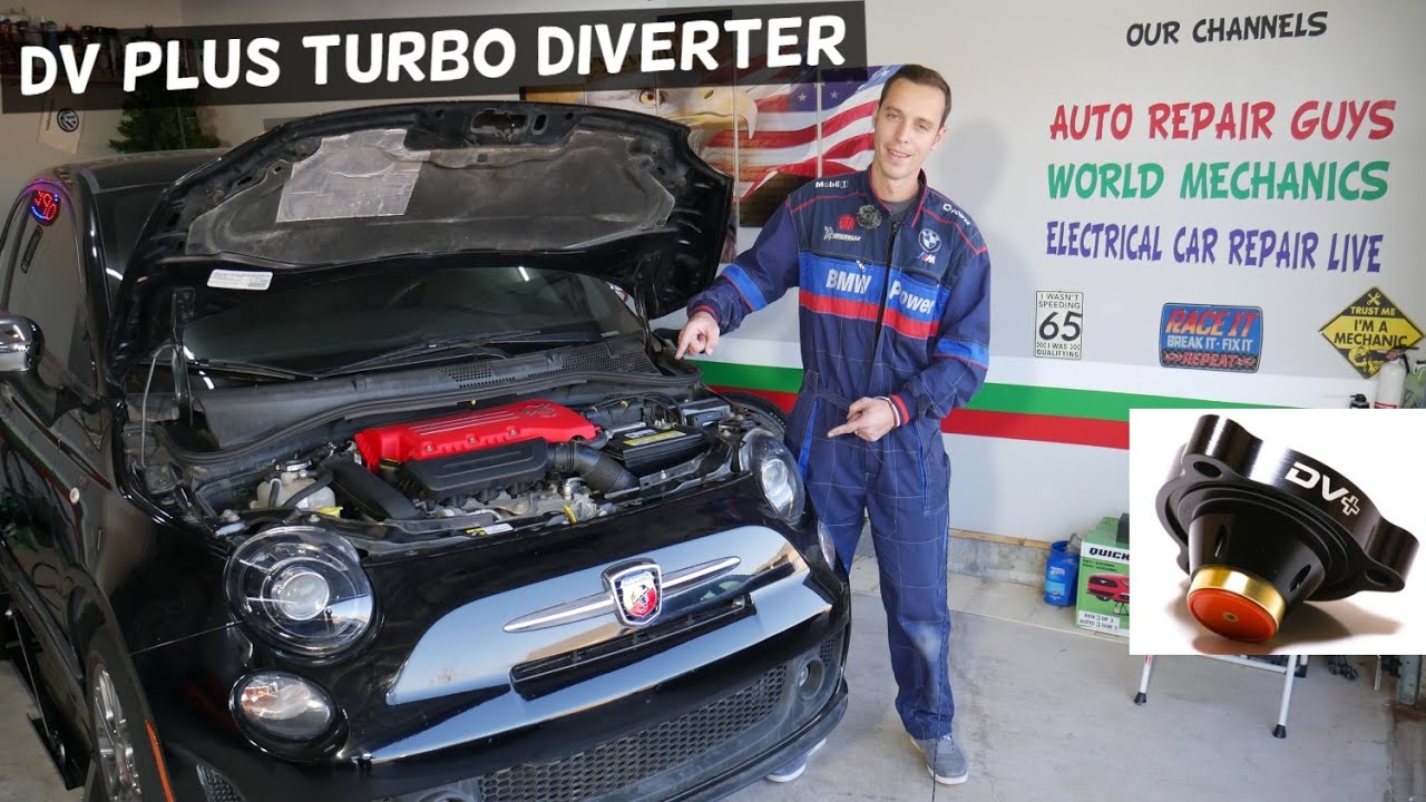 FIAT 500 ABARTH DV+ INSTALLATION, TURBO DIVERTER INSTALLATION YouTube