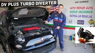 FIAT 500 ABARTH DV+ INSTALLATION, TURBO DIVERTER INSTALLATION
