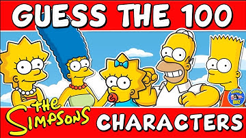 Guess "THE SIMPSONS CHARACTERS" QUIZ! | CHALLENGE/TRIVIA