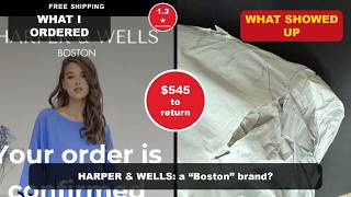 Beware Harper and Wells Return Policy