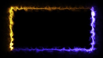 Neon Light Border | Frames Template Video | Glowing Frame Black Screen | Background Loop #81