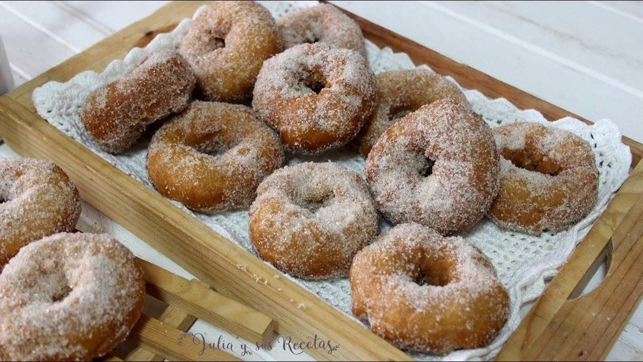 Rosquillas de nata 😍MUY BLANDITAS!