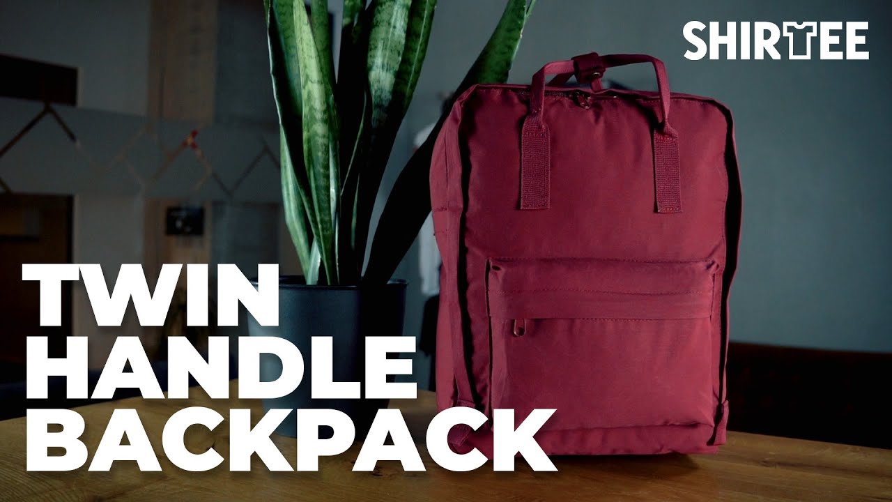 Twin Handle Backpack  | Shirtee Print-on-Demand