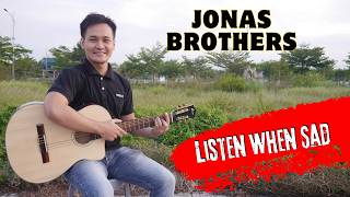 Guitar Tutorial Jonas Brothers Listen When Sad