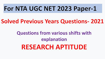 2022 PYQs Solution Paper 1| Dr Triptii | Paper 1 NTA UGC NET 2023 |Global Online | Research Attitude