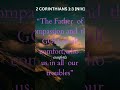 Importance of receiving comfort.#shortvideo #2corithians #God'scomfort #bibleverse