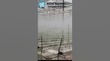 What are the power requirements for fog cannons? #dustsuppression #fogcannon