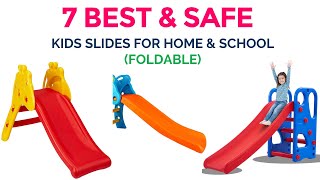 Top 7, Best & Safe Foldable Baby Sliders for Kids with Price | Kids Room Toys, Garden, School Slide