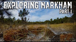 Markham Woods (Part 1) - Old Truck In The Woods, Bricks, Foundations, and Remnants of a Ghost Town!