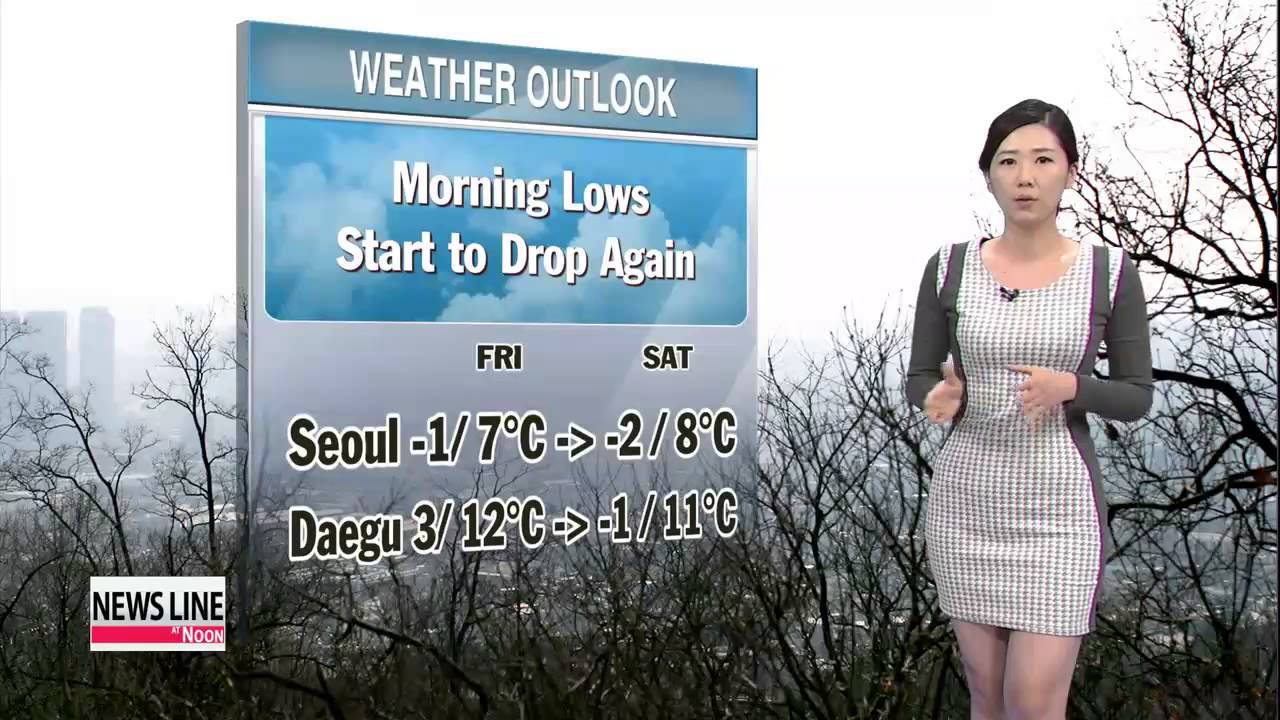 Smoggy but warm, with colder weather on the way - YouTube